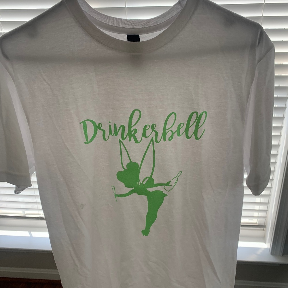 Disney Tinkerbell drinking T-shirt